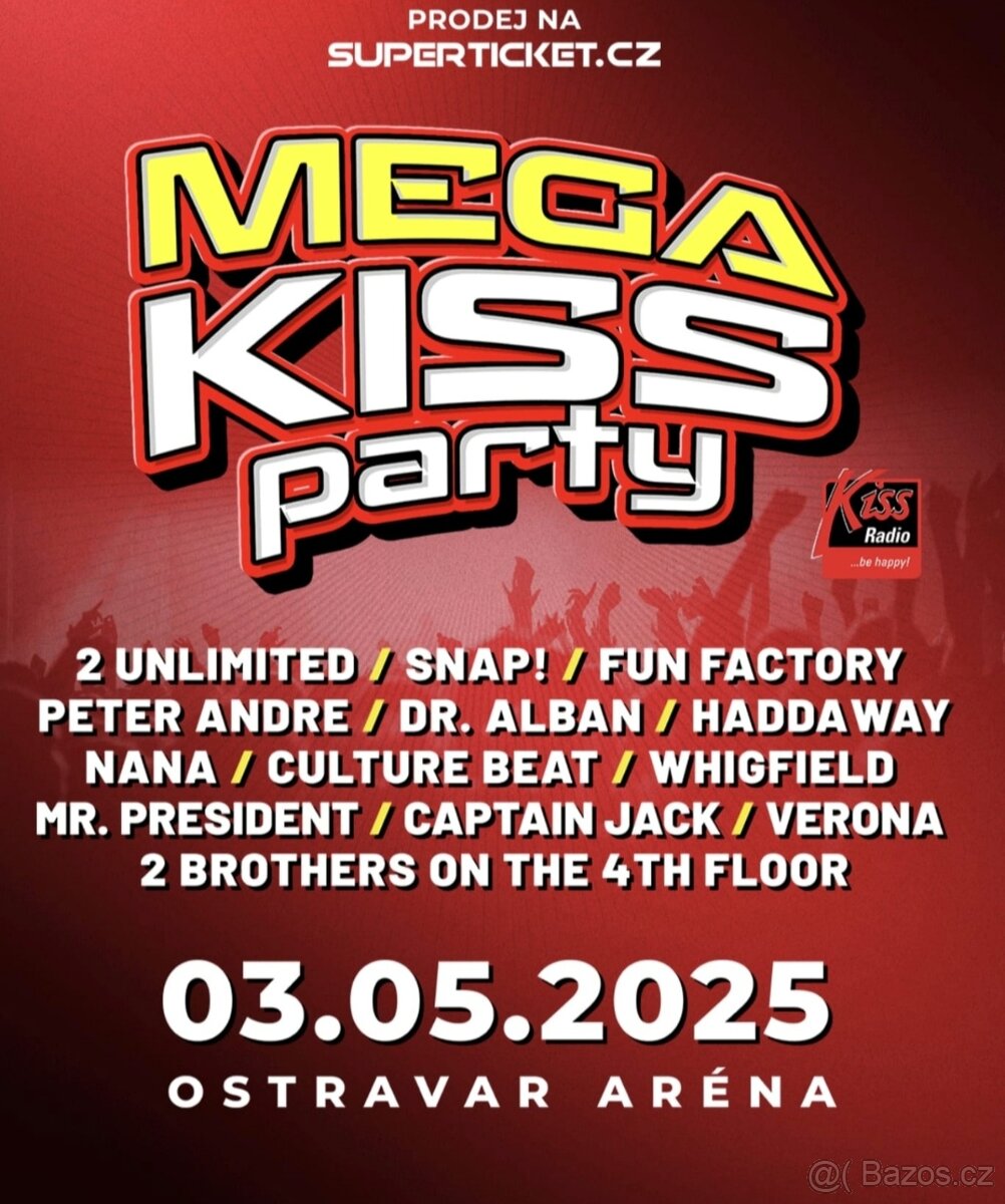 MegaKissParty Ostrava