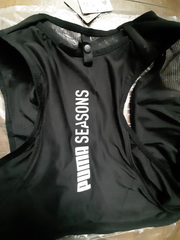 Running Vest Puma Black - velikost L/XL - běžecká, nová