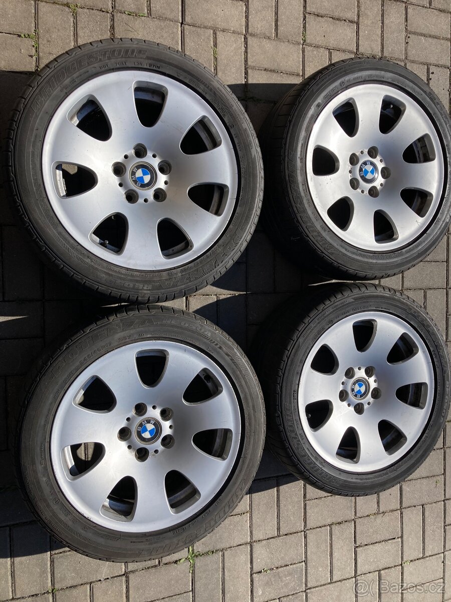17” originál BMW 7, E65, E66 a ostatní s 5x120, střed 72,5
