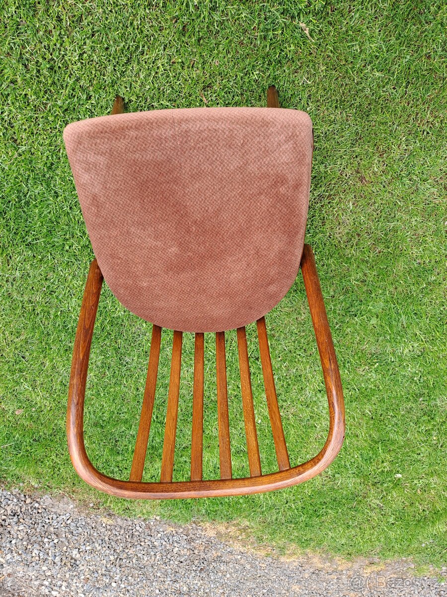 Retro židle ohybané dřevo SLEVA