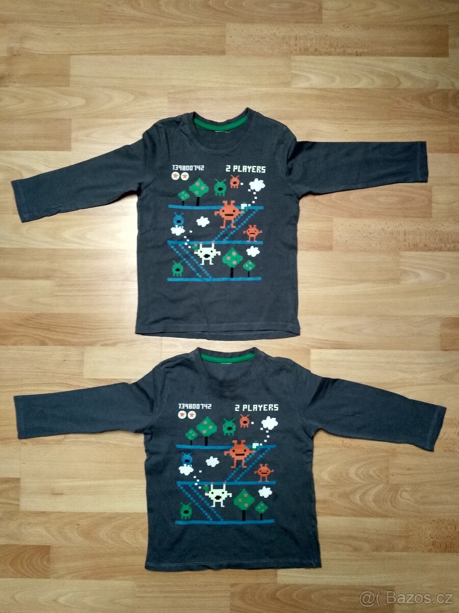 Trička pro dvojčata, vel. 104