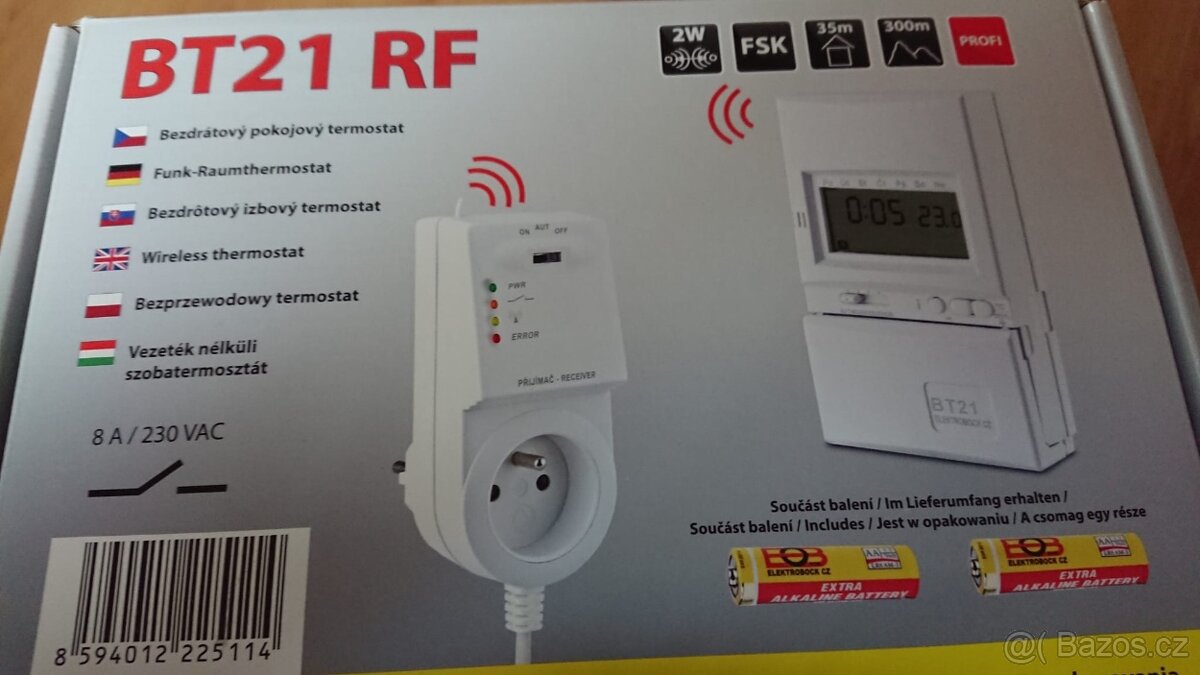 Termostat ELEKTROBOCK MTF BPT21