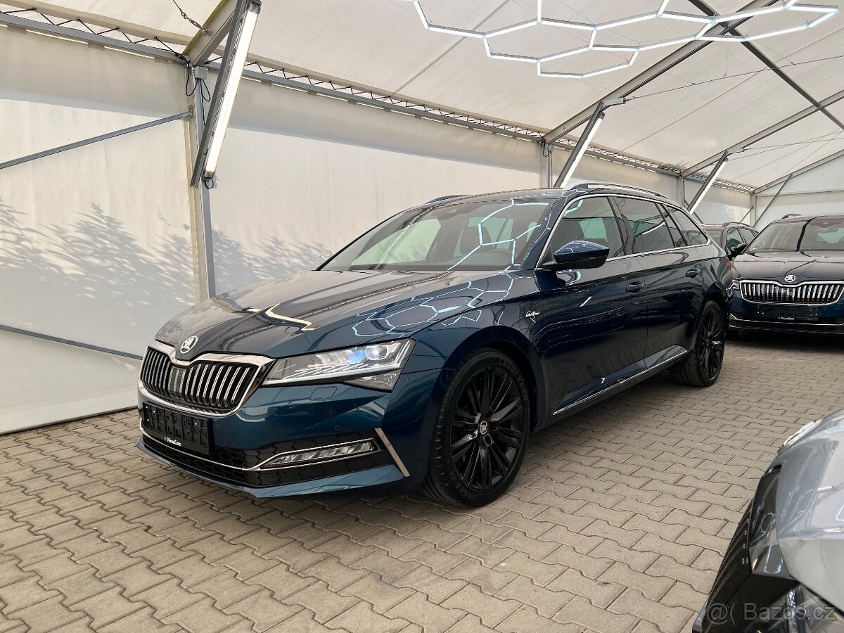 Škoda Superb III combi 2.0 TDi,110 kW,DSG,L&K,LED,WebastoTŽN