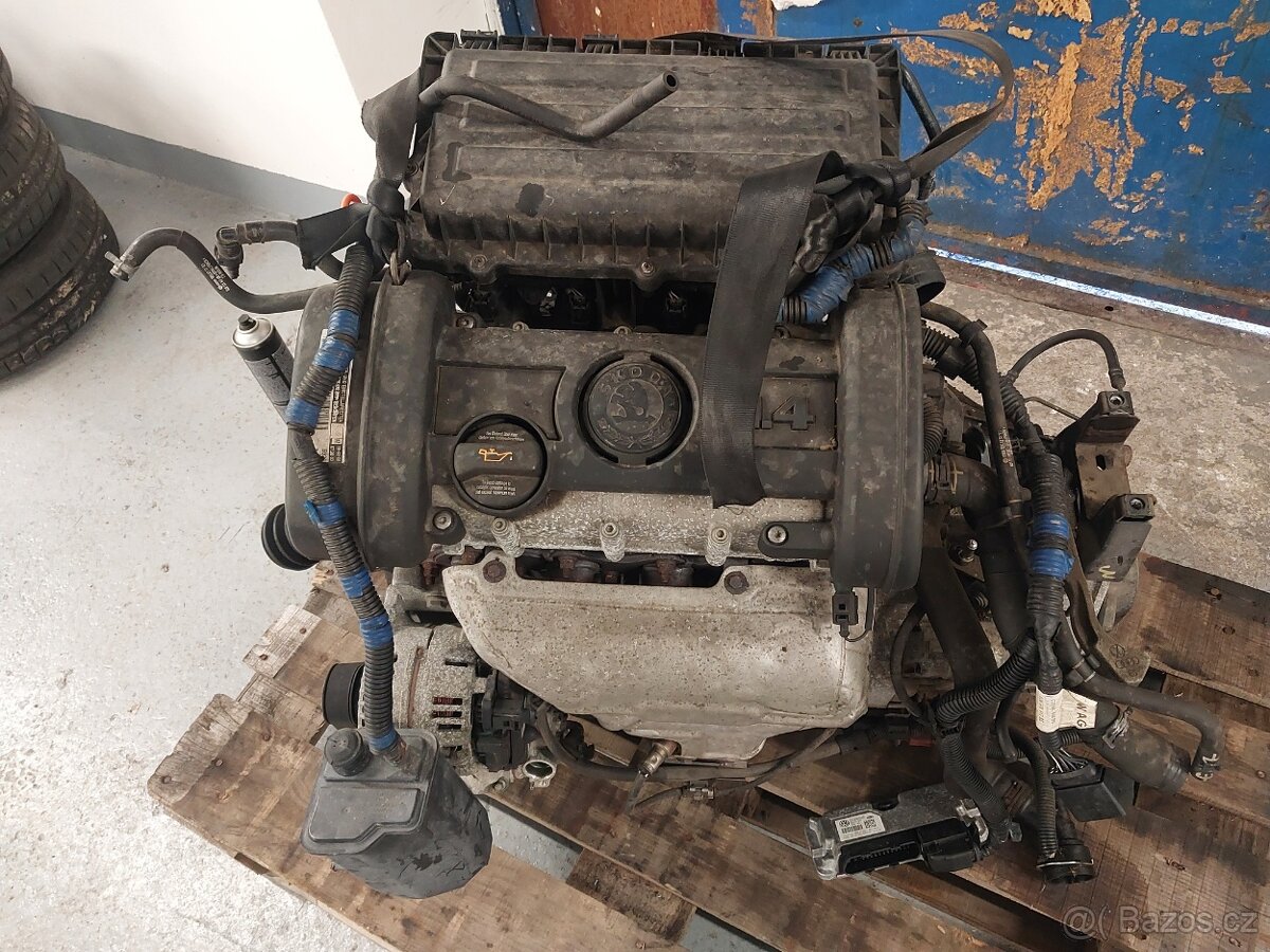 Motor 1.4 16v 63kw BXW škoda,vw,seat
