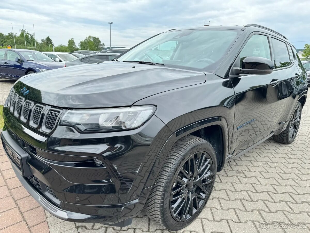Jeep Compass S 4xe 177kw/PHEV/4x4/kamera/kůže/keyless GO