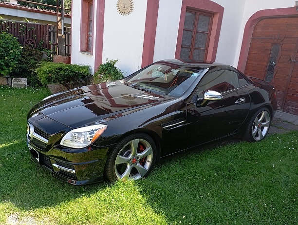 slk 350 r172 cabrio V6 rv. 2013, 225 kw naj.95 tis.km