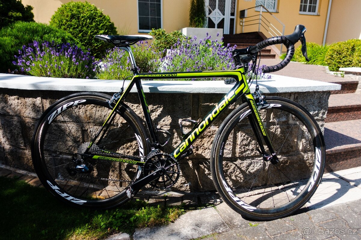 Cannondale SuperSix Evo vel. 54 Ultegra + kola ZIPP
