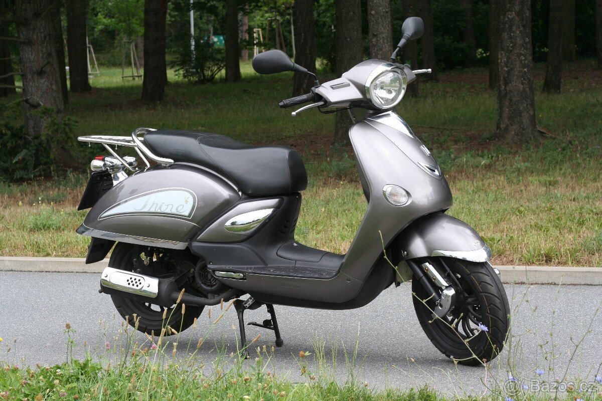 Kentoya Shine 125, nestartuje, nájezd jen 5 000, STK do 2029
