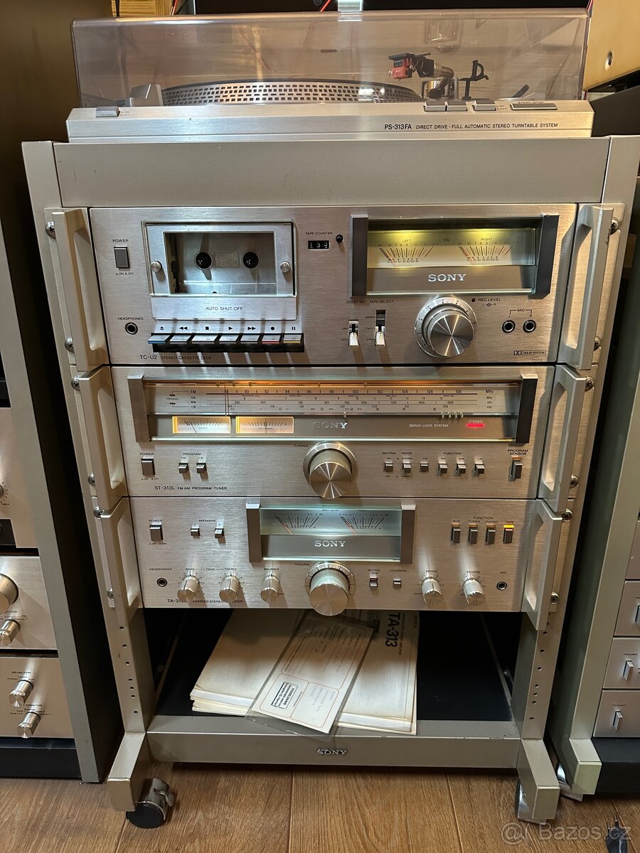 Vintage HiFi sestava Sony