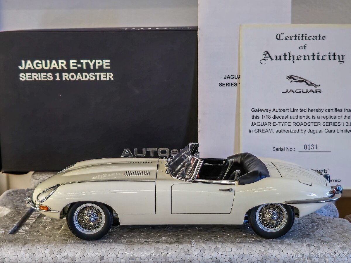 Jaguar E- Type 3.8 MK1 1:18 Autoart