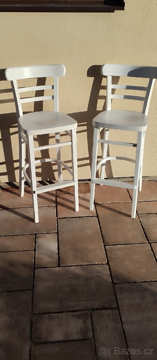 2x barová židle