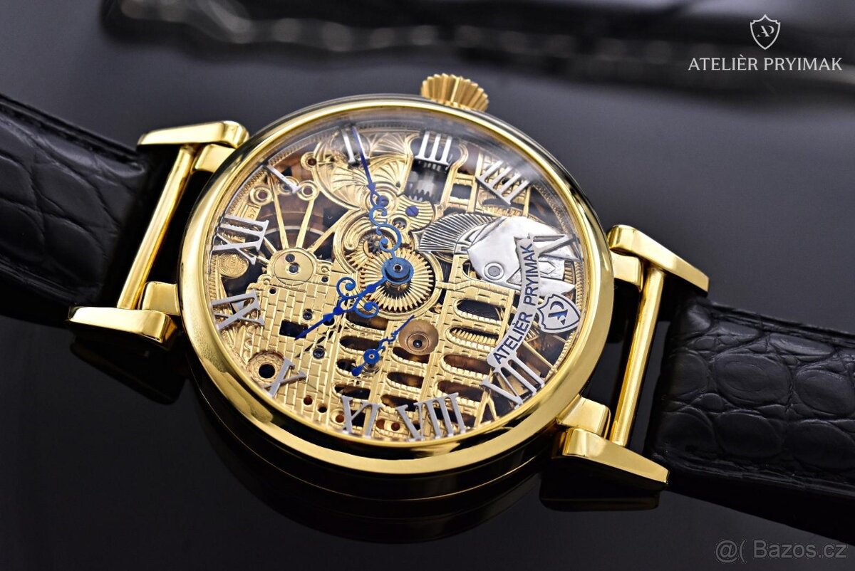 Skeletové hodinky IWC Schaffhausen GLADIÁTOR" 1926