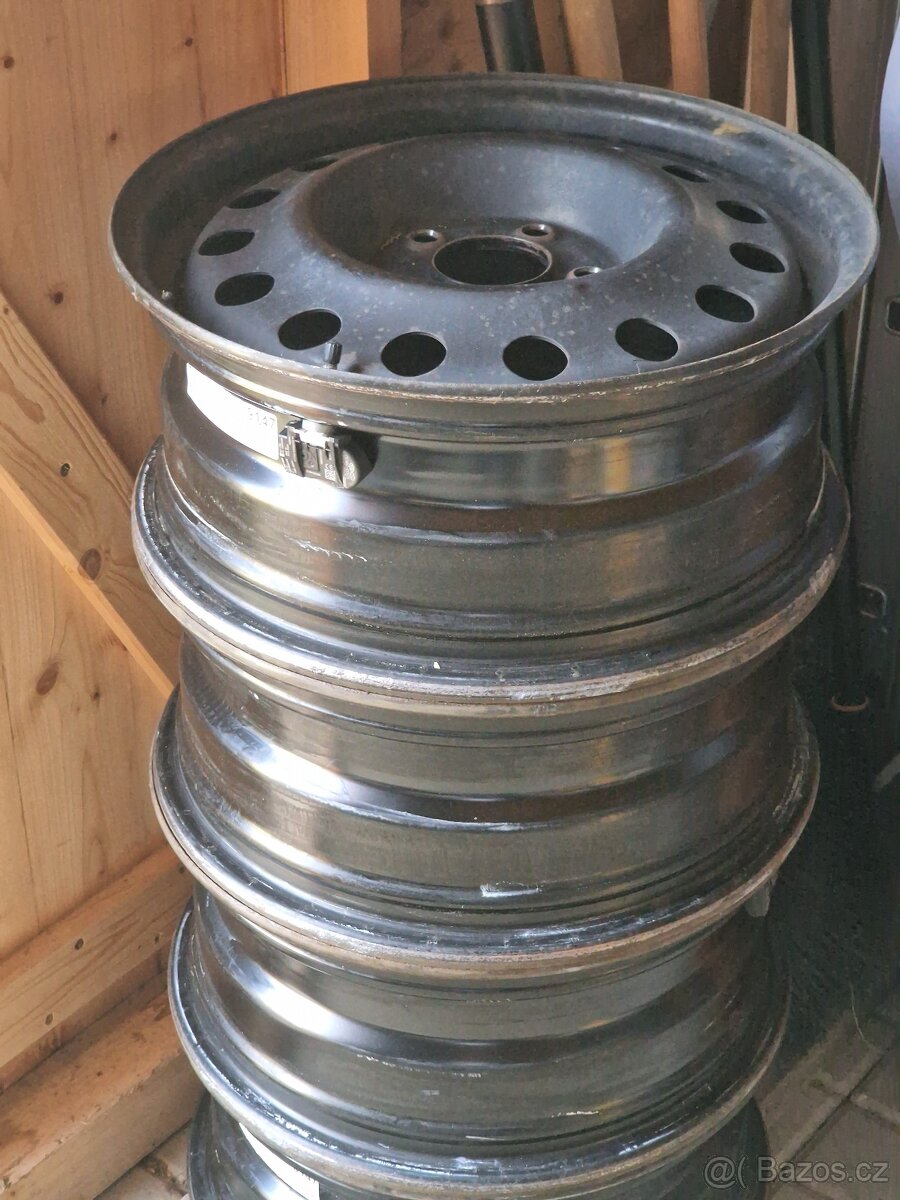 Disky Plech 61/2Jx16 Hyundai ET51 + el. ventilky