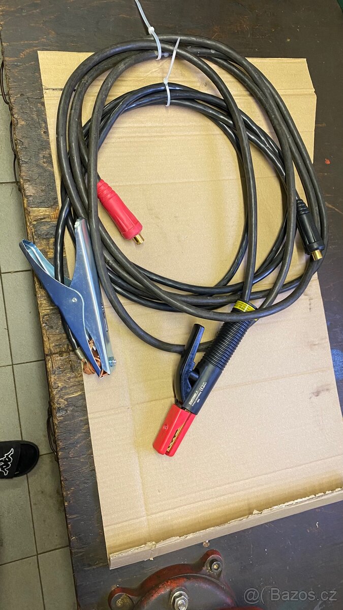 Svařovací Kabely 50mm² 4,5 a 4 metry