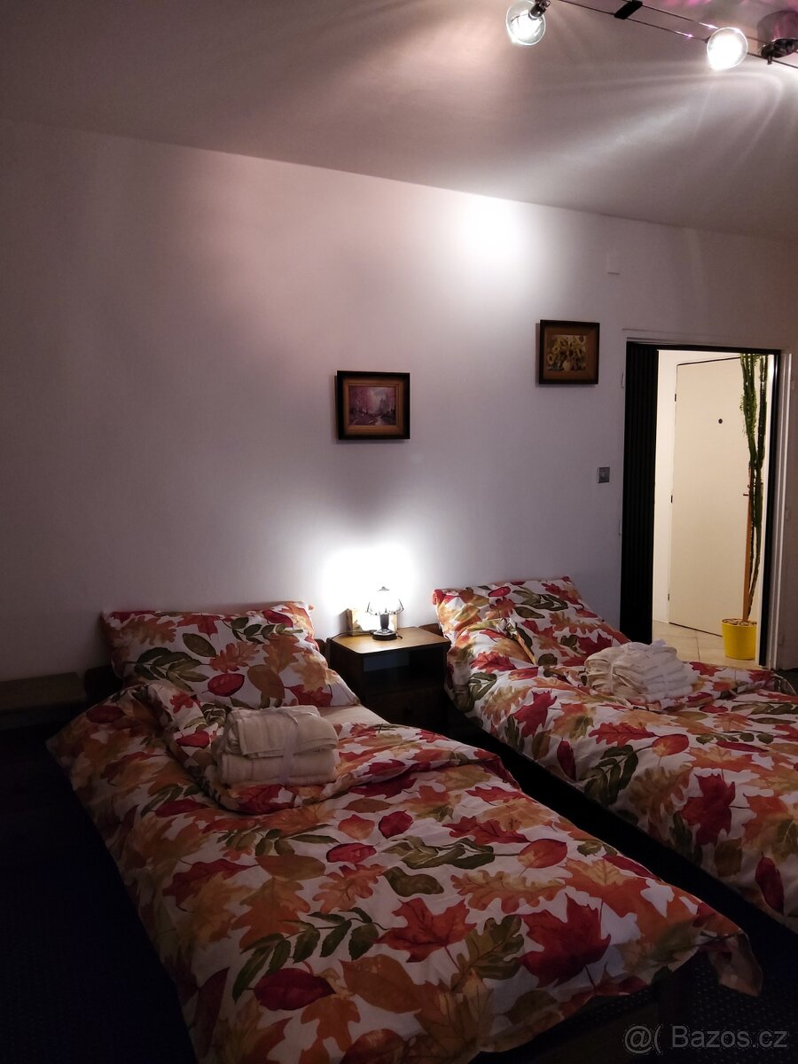 krátkodobý pronájem bytu 1+1, nocleh, ubytování