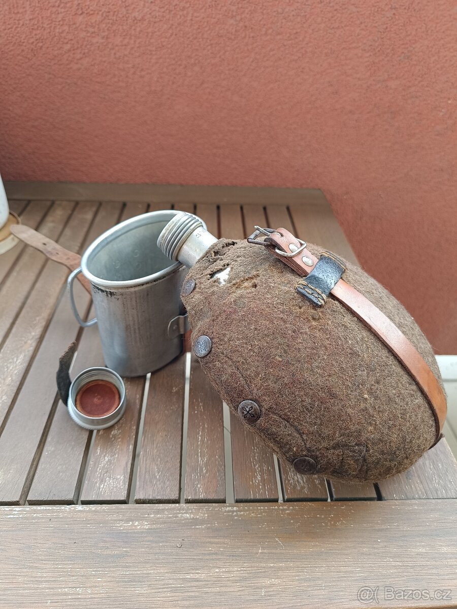 Německá polní láhev M31, Wehrmacht 1939/40, WW2