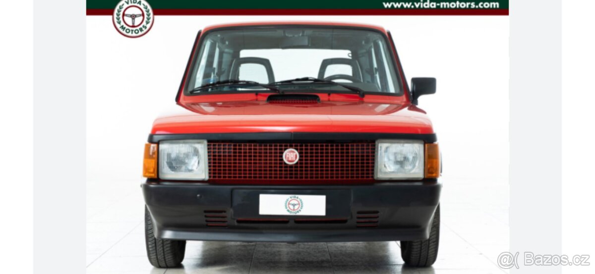 Fiat 127 sport, střešní spoilery