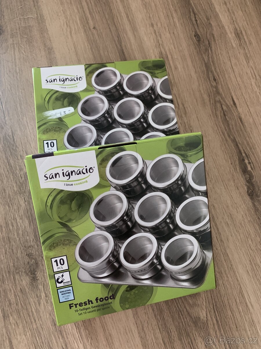 Kořenky - sada 9 kusů magnetických dóz