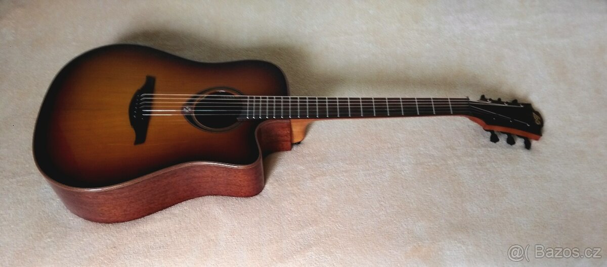 Predam gitaru LAG Tramontane 118 T118DCE Brown Shadow