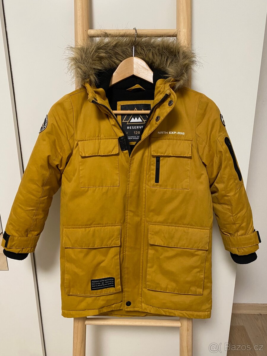 Reserved dětský zimní kabát 128