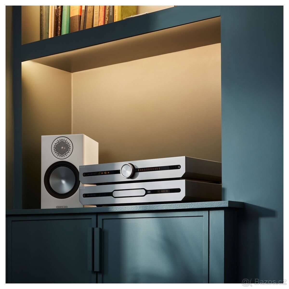 Roksan Attessa Streaming + CD transport set - stříbrná