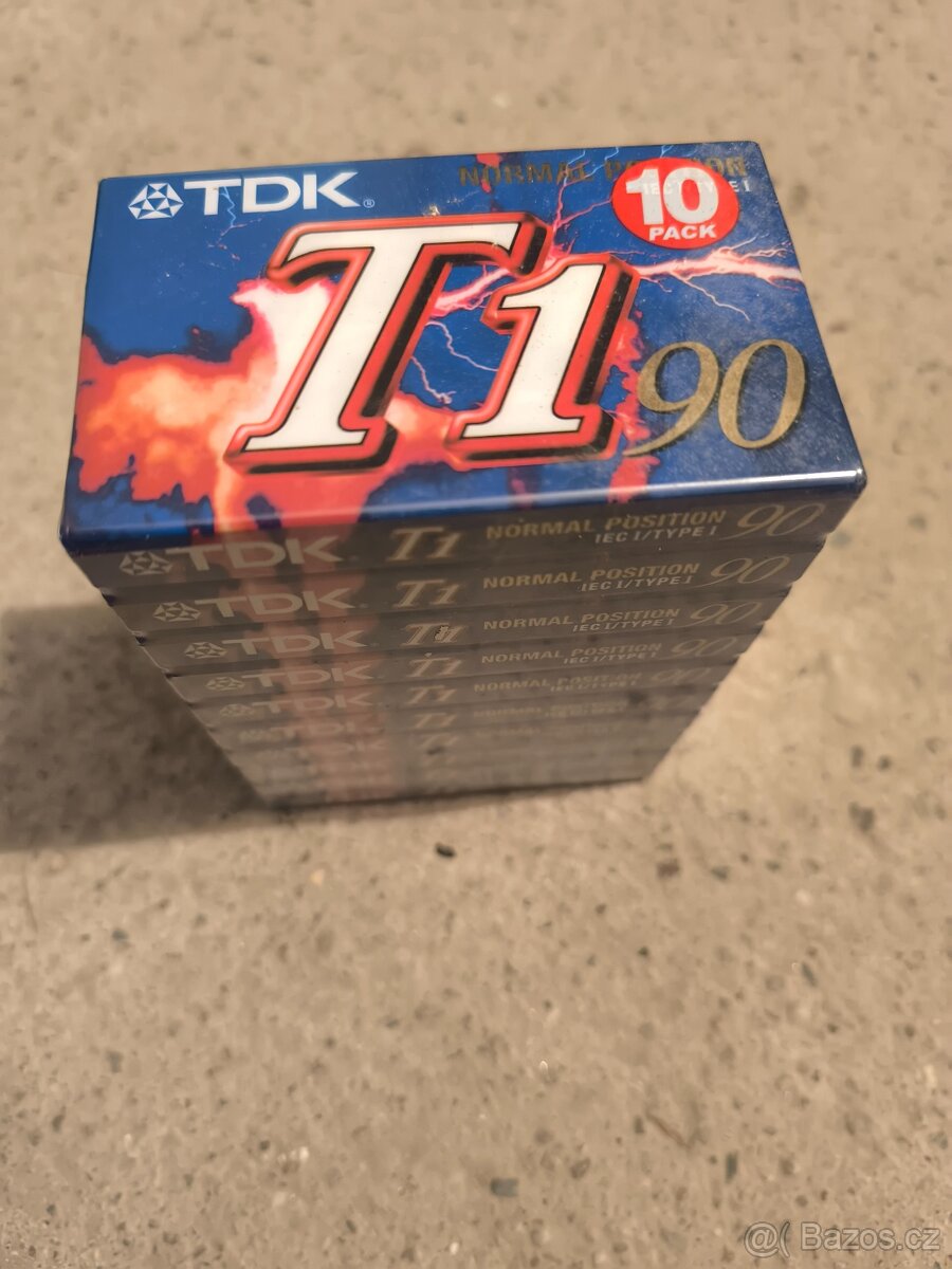 Nové magnetofonovæ kazeta 10 kusu