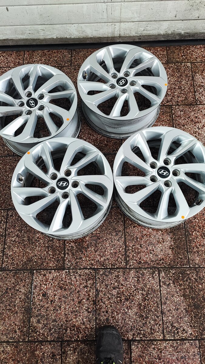 ALU originální disky HYUNDAI 17' se senzory tlaku