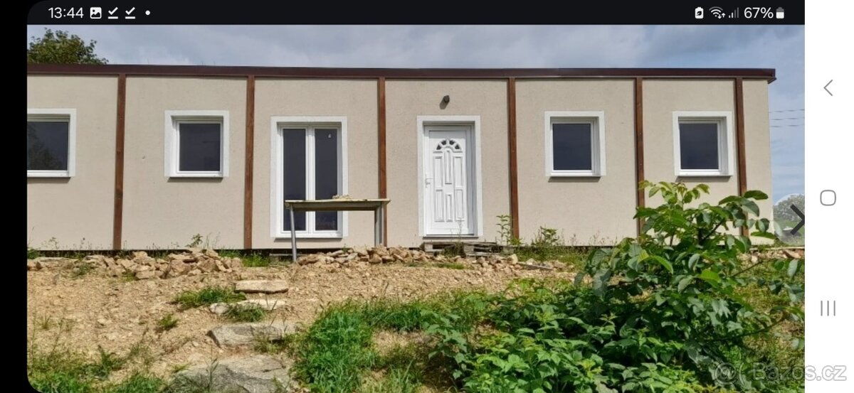 Tiny Haus, dřevostavba, mobilní dům 14x4m