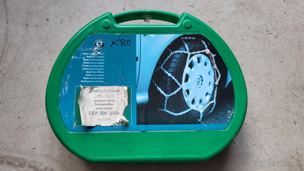 Nové sněhové řetězy - 195/65/15