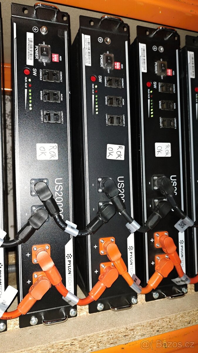 Repasované baterie Pylontech US2000B / US2000C – LiFePO₄ 2,4