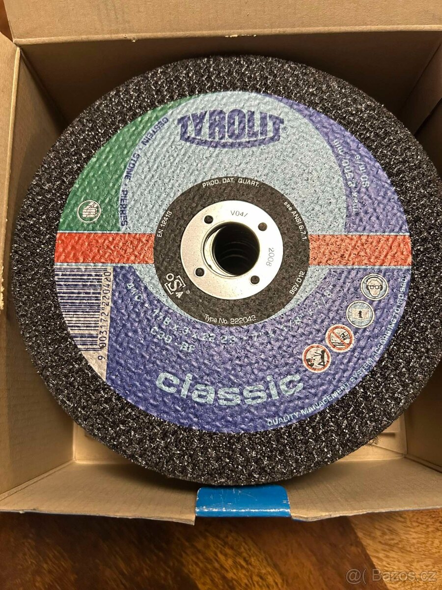 Tyrolit řez.kot.na kámen 178x3,0x22,23