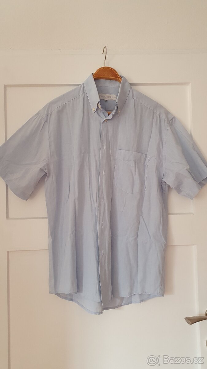 Košile pánská kr. rukáv