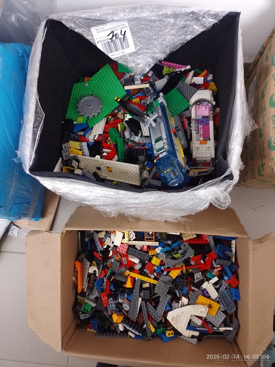 Lego mix 11 kg plus návody