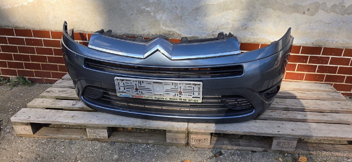Citroën c4 přední světla, nárazník
