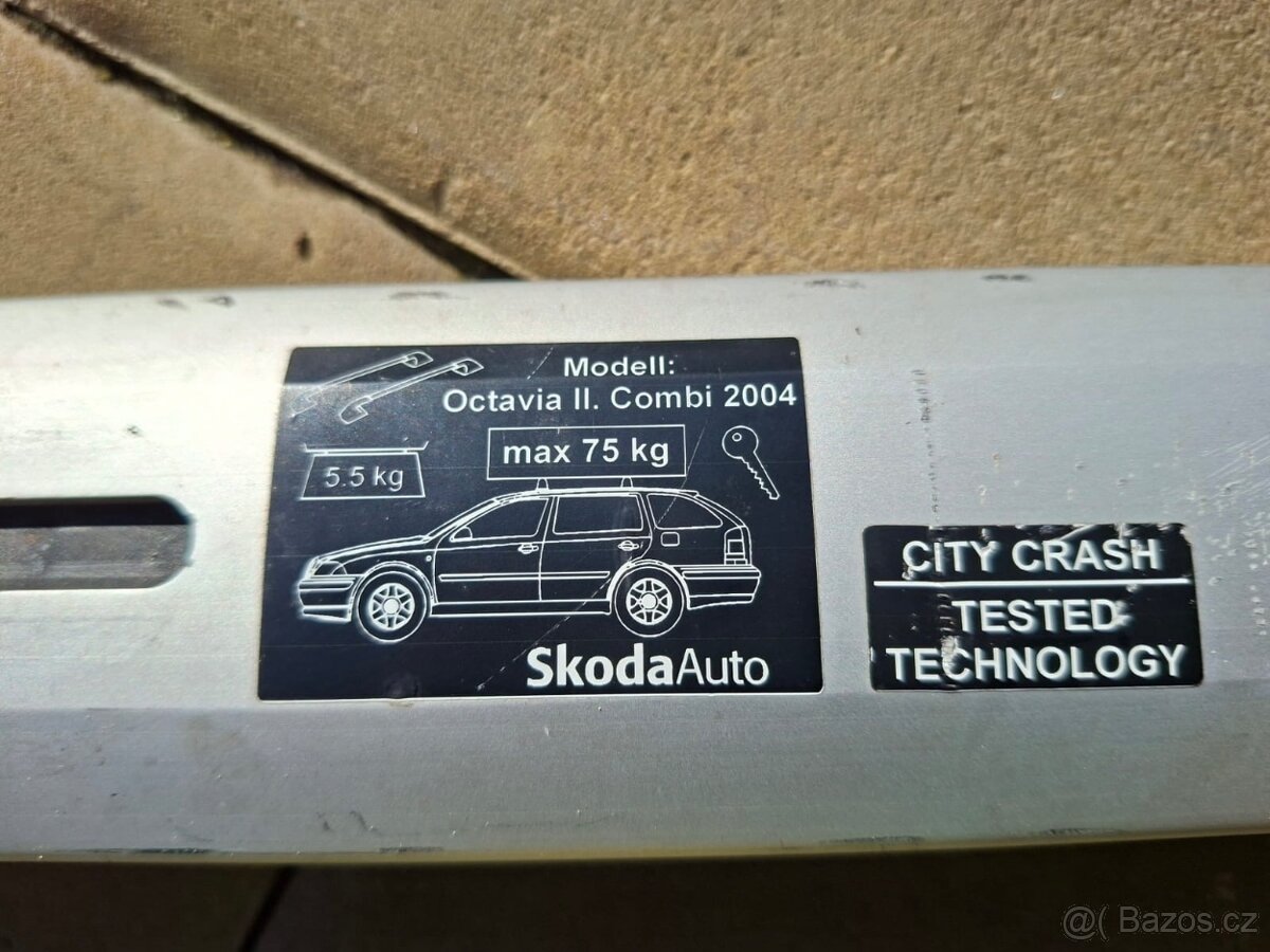 Střešní nosiče Škoda Octavia II