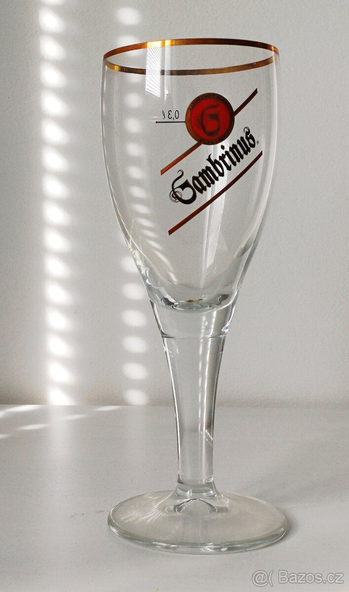 Pivní sklenice Gambrinus