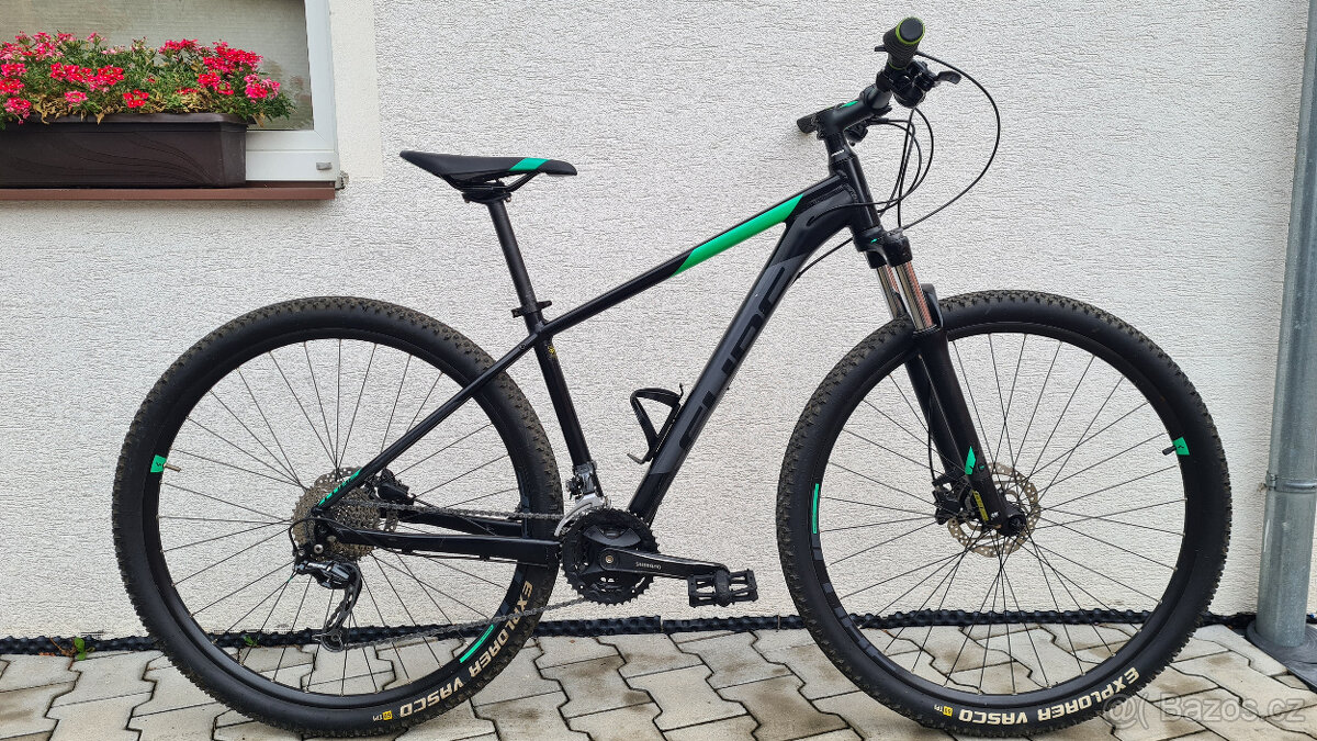 CUBE AIM SL 27, Hydraulické brzdy, Shimano Deore, Rám 18