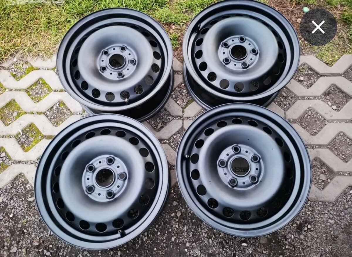 Disky 5x112 R15 VW, Škoda, Seat, Audi