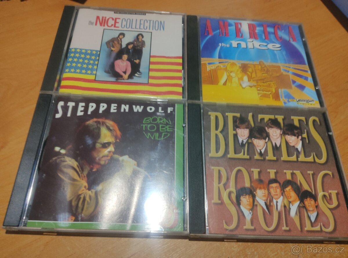 Cd - Nice , Stepenwolf , Beatles , Stones