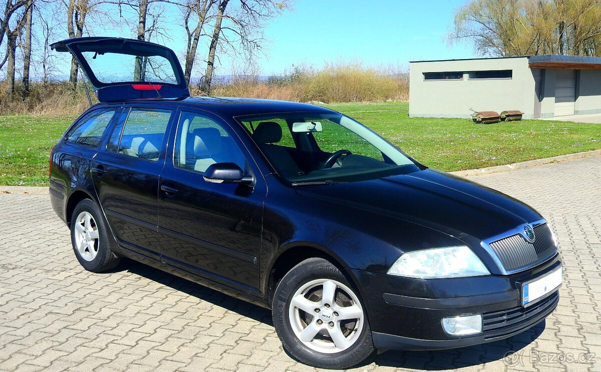 Š.Octavia II Combi 1.9 TDI 77 kW,2006,S.kn.,275 tkm, bez DPF