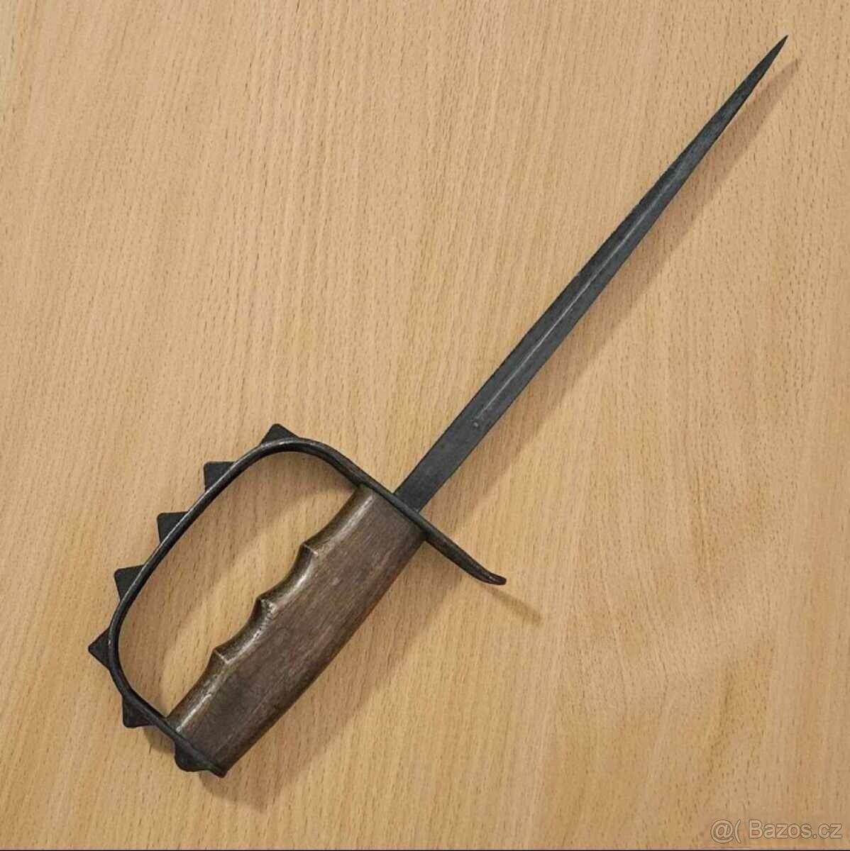 WW1 - ZÁKOPOVÝ NŮŽ 1917 - RARITA