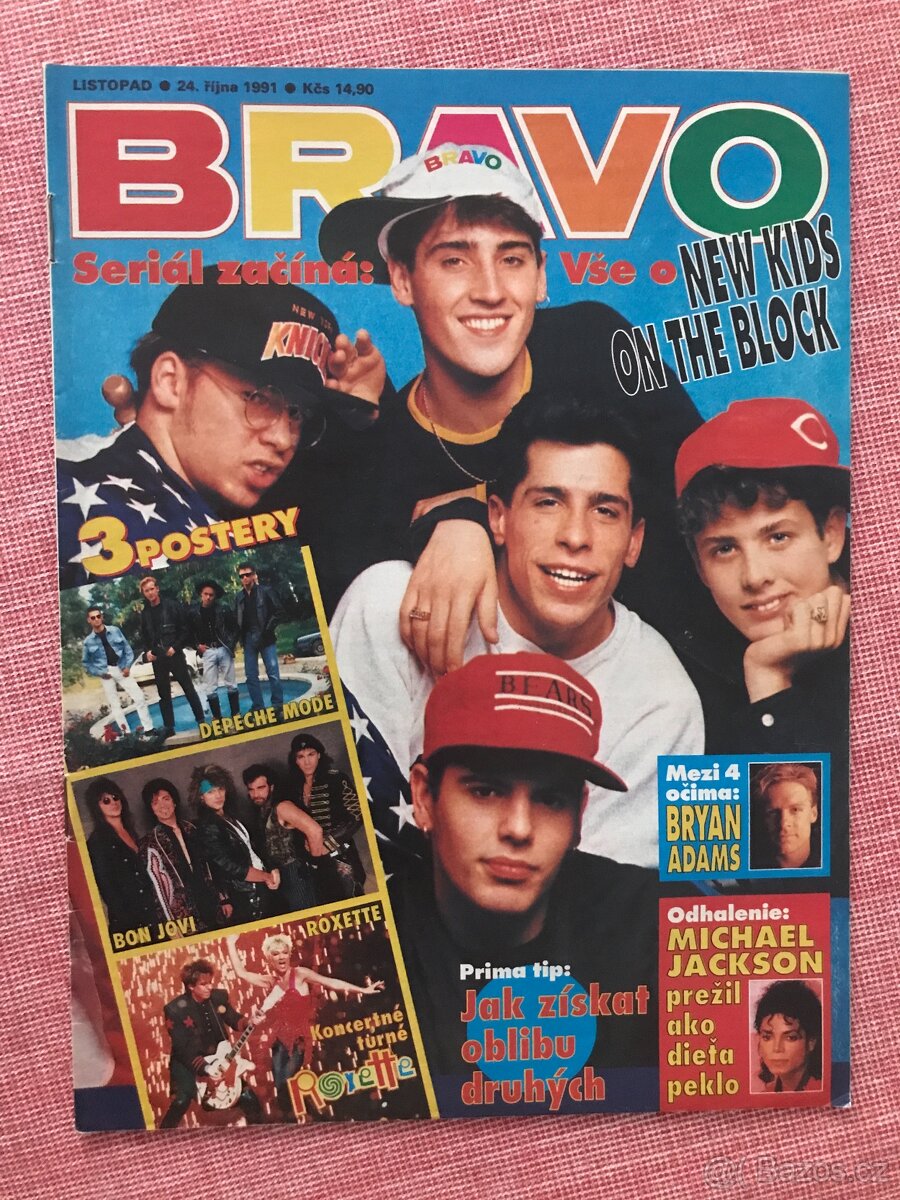 Bravo 2/1991 - komplet. Druhé vydané číslo.