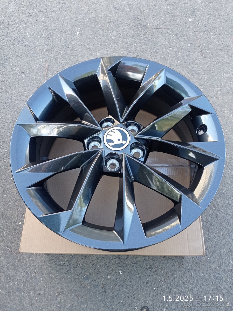 Nová orig,ALU kola KAMIQ, SCALA, Octavia 5x100, R16.