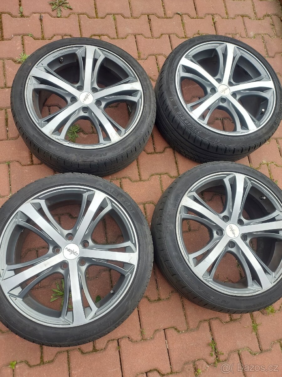 Al.kola s pneu 225/40 R18 rozteč 5x112