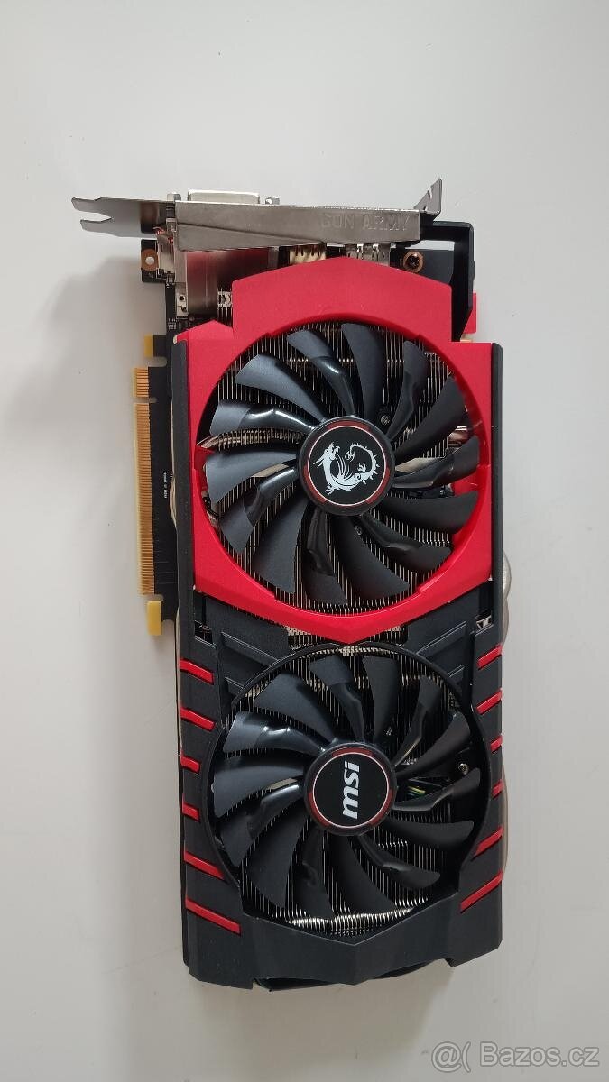 MSI GTX 980 GAMING 4G GDDR5 7010MHz