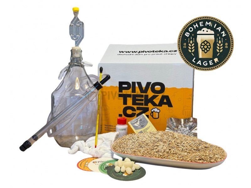 Sada Uvař si pivo Bohemian Lager demižon 5l