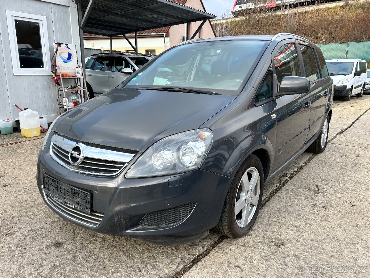 Opel Zafira, 1,8 16V, 7 míst, 2013, šedá, hotové rozvody
