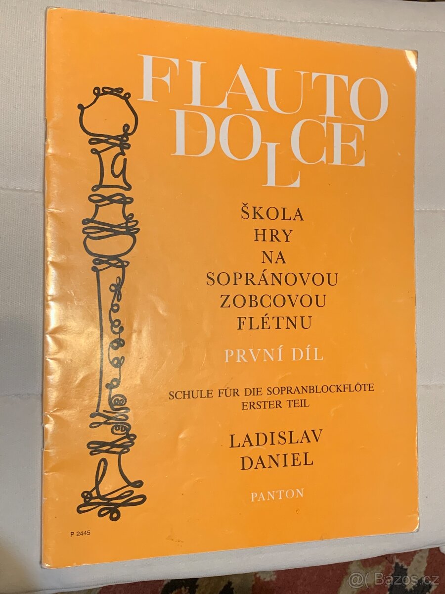 Škola hry na sopránovou zobcovou flétnu díl 1-3