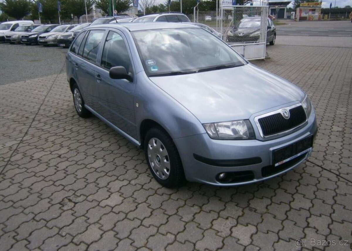 Škoda Fabia 1.4i 1.majitel benzín manuál 55 kw