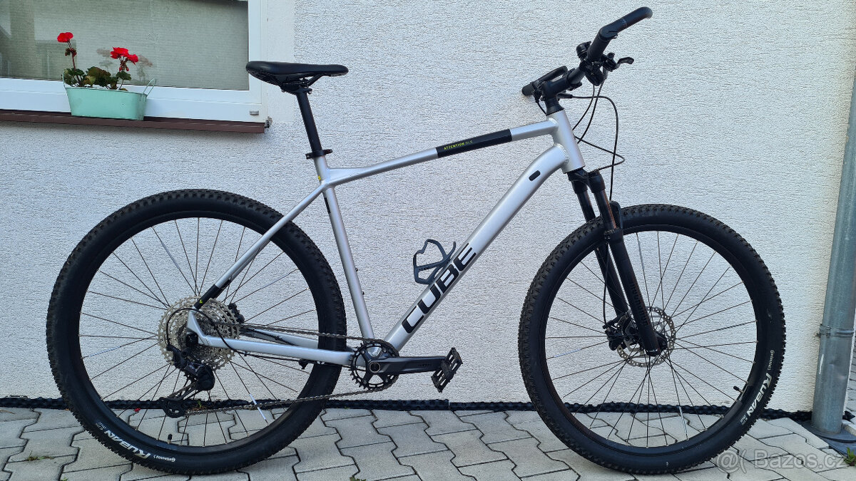CUBE Attention SLX 29,Shimano XT 1x12, vzduch vidice,Rám XXL